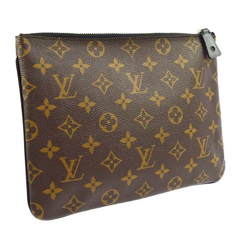 louis vuitton leather clutch|louis vuitton retired evening clutch.